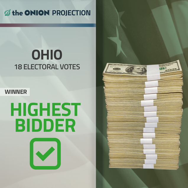 Illustration for article titled The Onion’s Special Coverage Of Election Day 2016